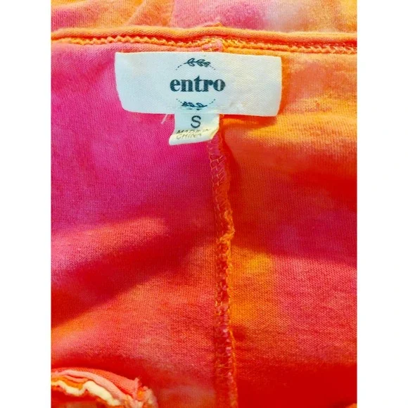 Entro Small Womens Tiedye Dress - Picture 5 of 7